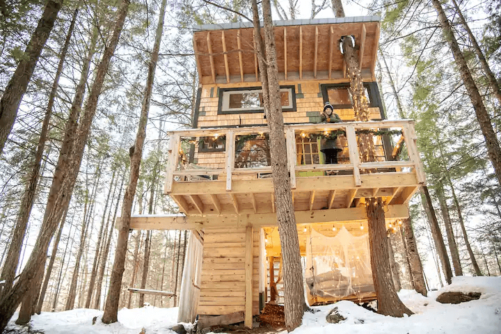 Lovely Treehouse in Hardwick